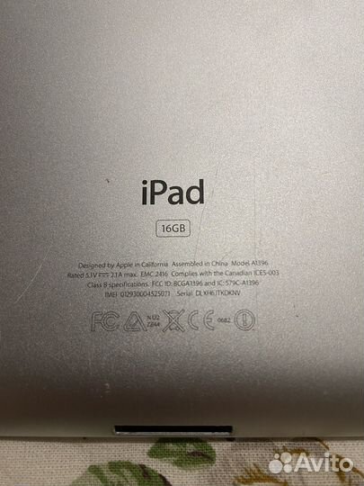 iPad 2 A1396