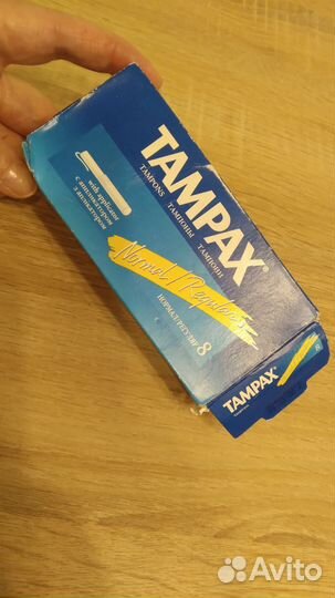 Тампоны tampax с аппликатором