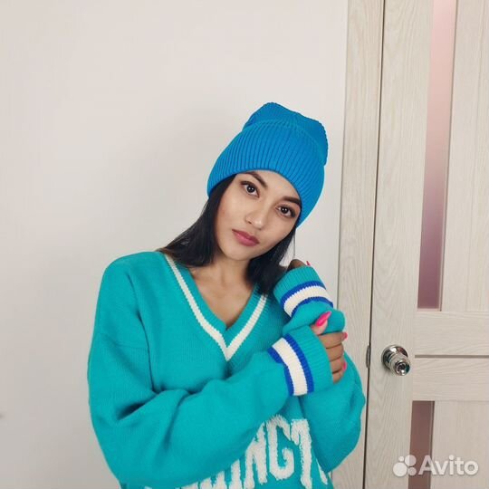 Шапка в рубчик strelets lyxe