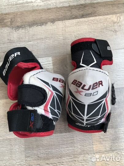 Налокотники хоккейные bauer детские