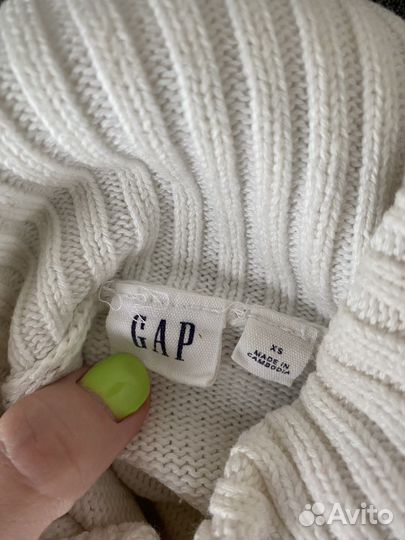 Водолазка женская GAP молочного цвета XS