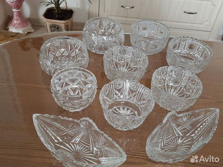 Хрустальная посуда СССР