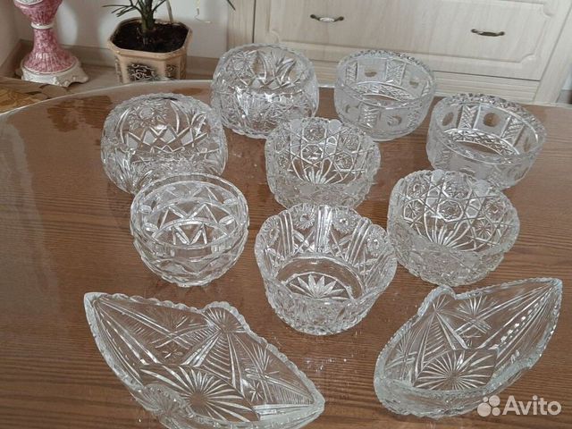 Хрустальная посуда СССР
