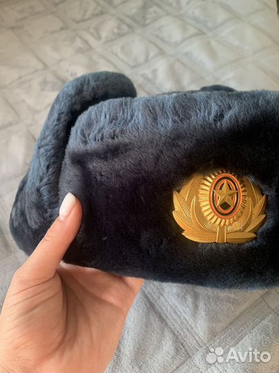 Шапка ушанка военная