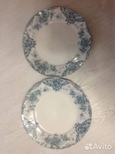 Английское антикварное блюдо 19 век