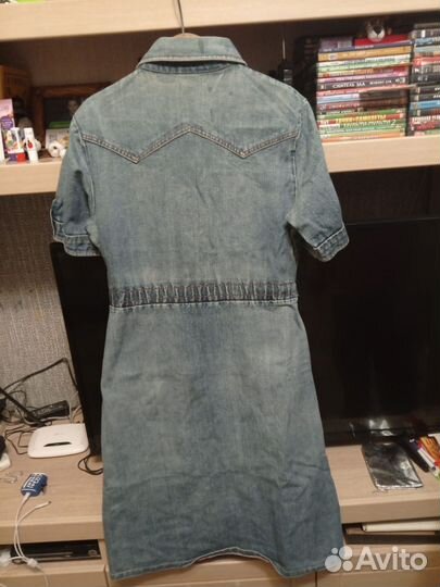 Джинсовое платье СССР