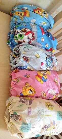 Детская простыня на резинке
