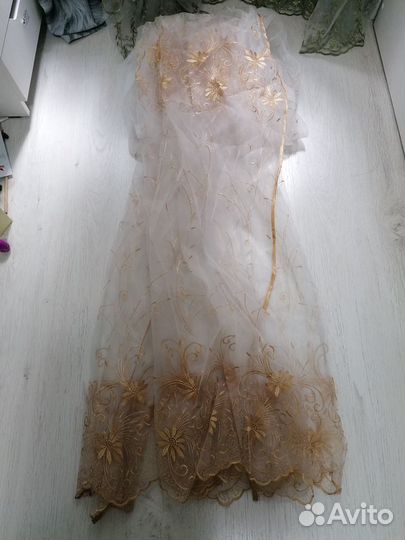 Комплект шторы и тюль