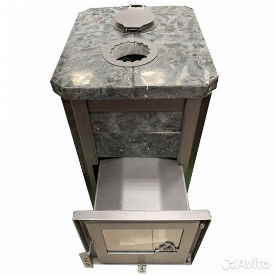 Печь дровяная варвара Сказка Мини стеклянная двер