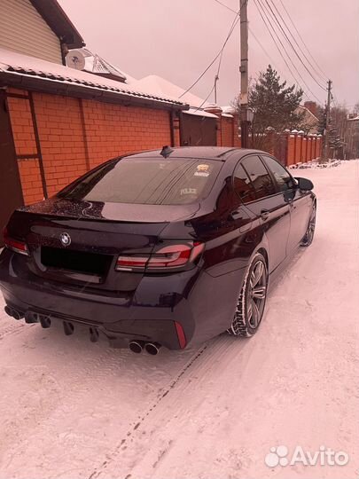 BMW F10 обвес бампера превращения в BMW G30 M5 F90