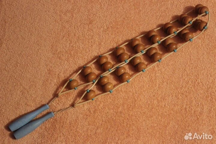 Массажер деревянный для спины и шеи СССР