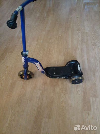 Самокат детский трехколесный бу