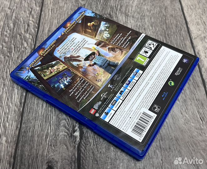 Игра PS4 Lego Jurassic World