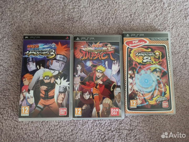 Игры для psp Naruto