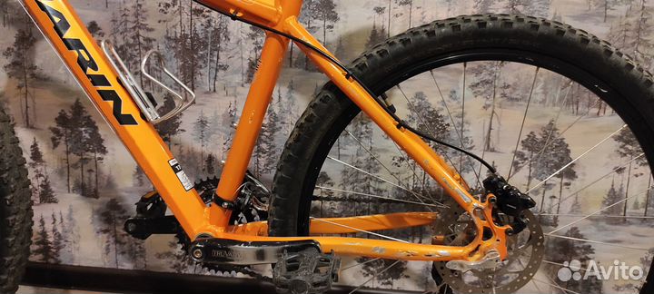 Велосипед Marin. deore, гидравлика, обслужен