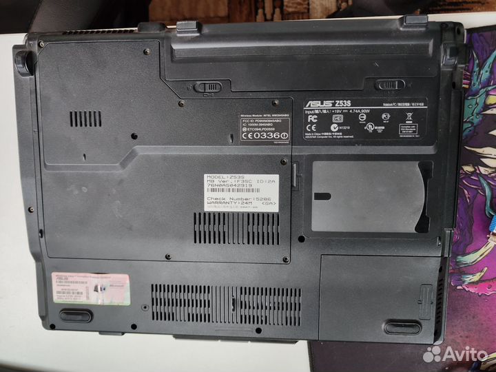 Asus z53s