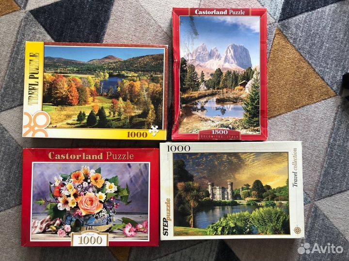 Пазлы 1000 деталей