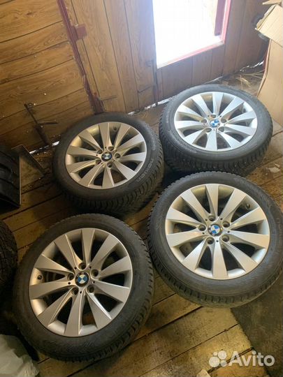 Резина nokian на дисках bmw r17 оригинал