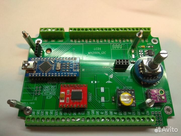 Плата для контроллера теплицы Alex Gyyer