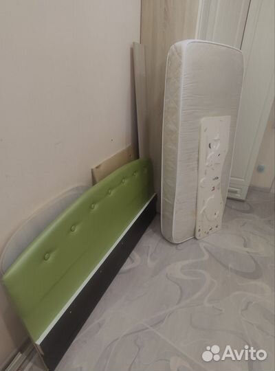 Детская кровать, 160*70 (матрас, бортик)