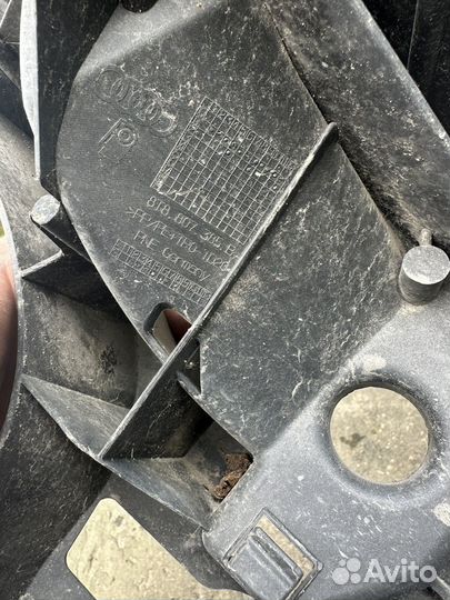 Кронштейн заднего бампера audi a5 8t