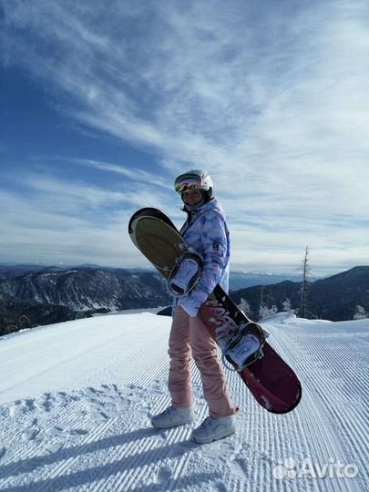 Сноуборд 147 см с креплениями