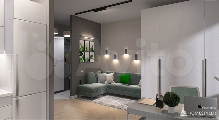 Квартира-студия, 28,1 м², 2/10 эт.