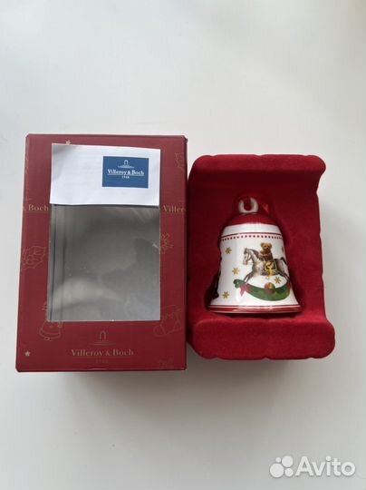 Villeroy boch рождественский колокольчик