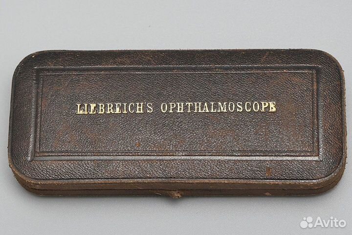 Старинный офтальмоскоп «Liebreich's Ophthalmoscope