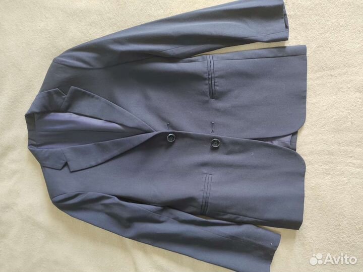 Школьная форма синяя для мальчика 146