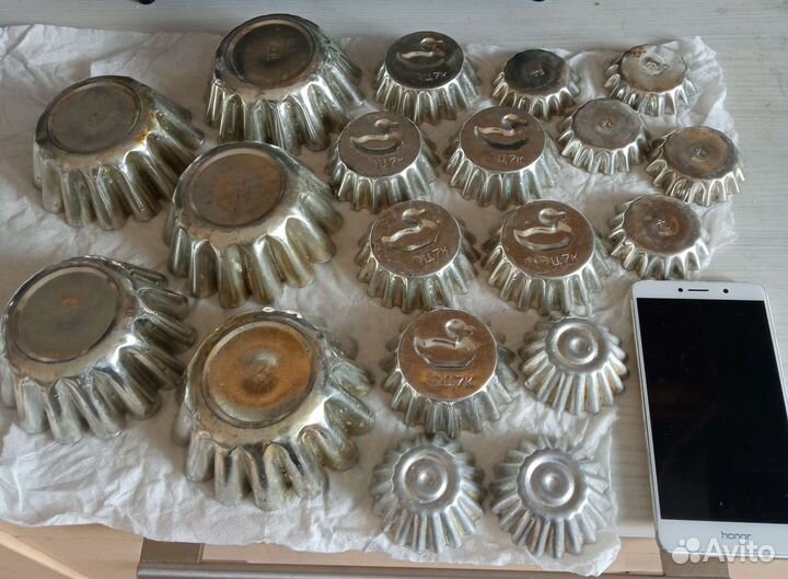 Жестяные формы для выпечки СССР