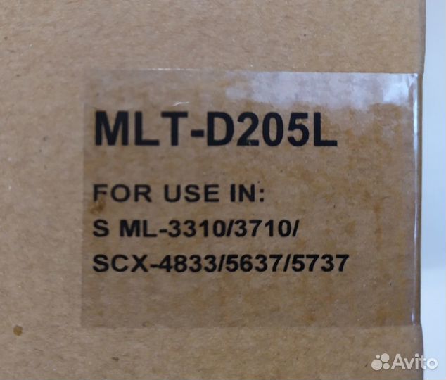 Картриджи MLT-D305L и MLT-D205L новые для принтера