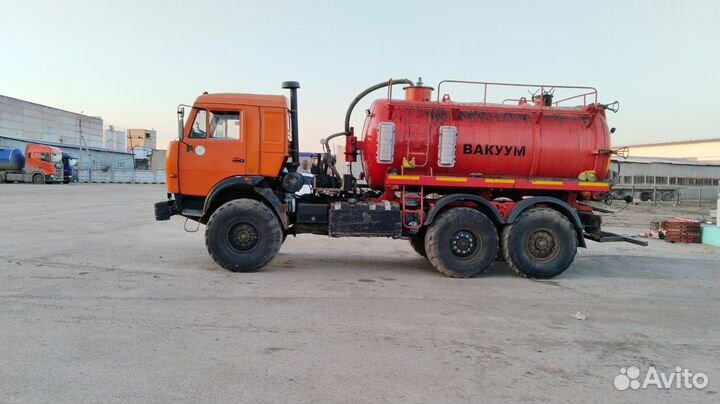Водитель вакуумной машины камаз(вездеход)
