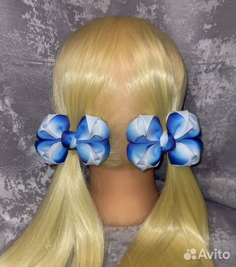 Банты на заколках
