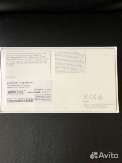 Мышь Apple Magic mouse 2