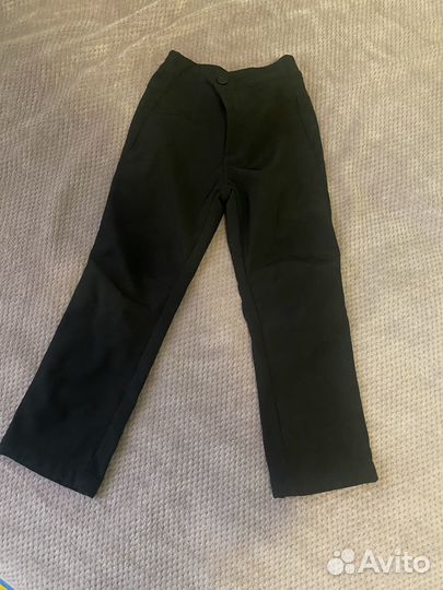 Брюки утепленные на девочку, 122 размер