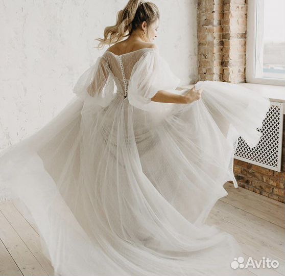 Свадебное платье в стиле бохо