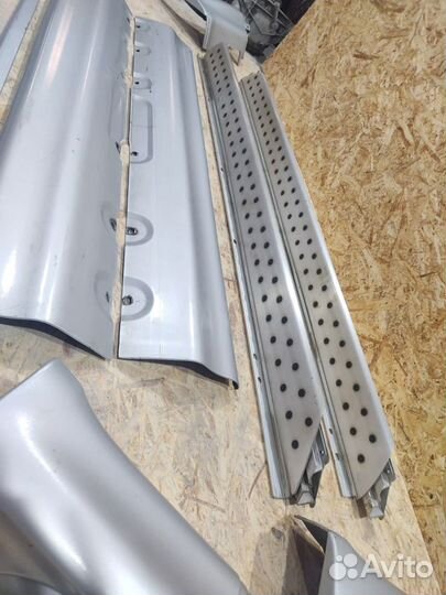 Алюмириевые пороги BMW X5 E53