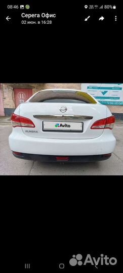Nissan Almera 1.6 AT, 2014, 187 700 км