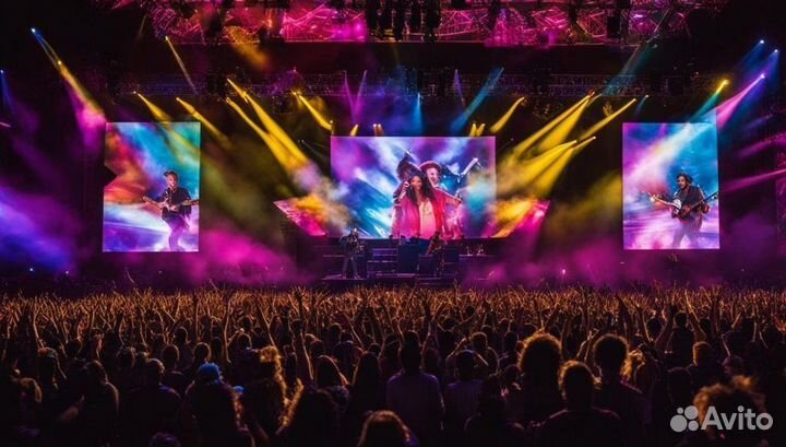 Светодиодный экран для сцены