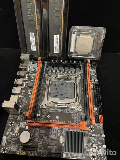 Xeon e5 2670 v3, x99, 16 озу, гарантия