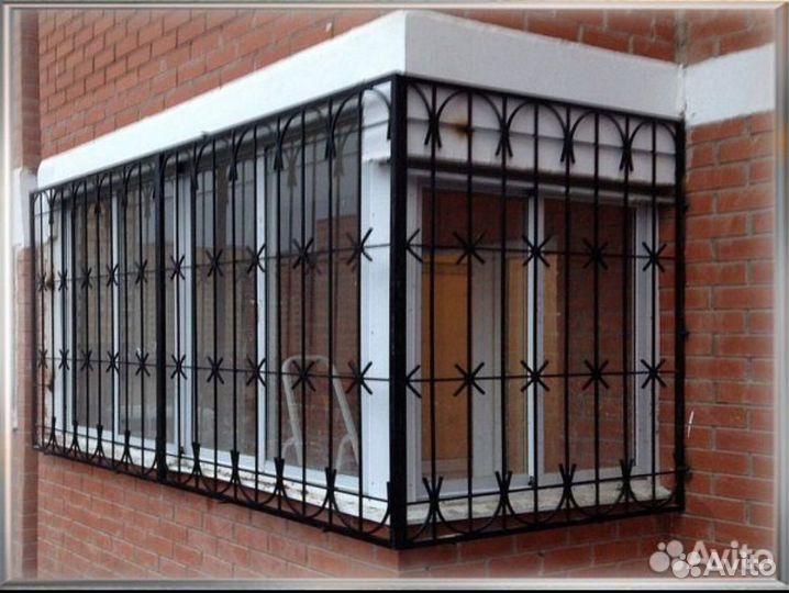 Кованные решётки на окна, балконы, лоджии