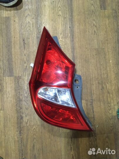Hyundai solaris 1 задний левый фонарь