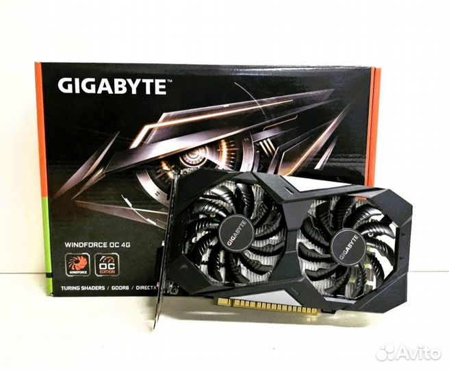 Видеокарта gigabyte nvidia GeForce GTX 1650