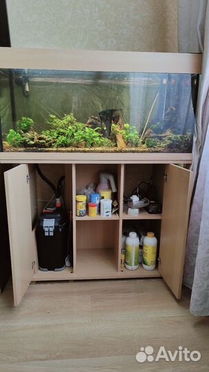 Аквариум с тумбой 180л
