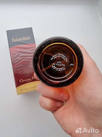Dior fahrenheit 100ml Мужская туалетная вода