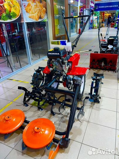 Мотоблок Honda gx240+Косилка роторная