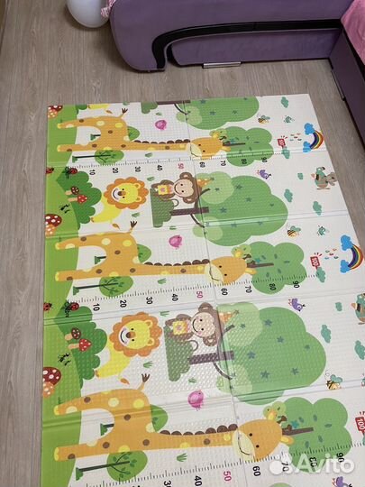Складной детский коврик