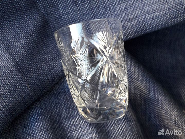 Стопки рюмки хрустальные СССР 8 штук