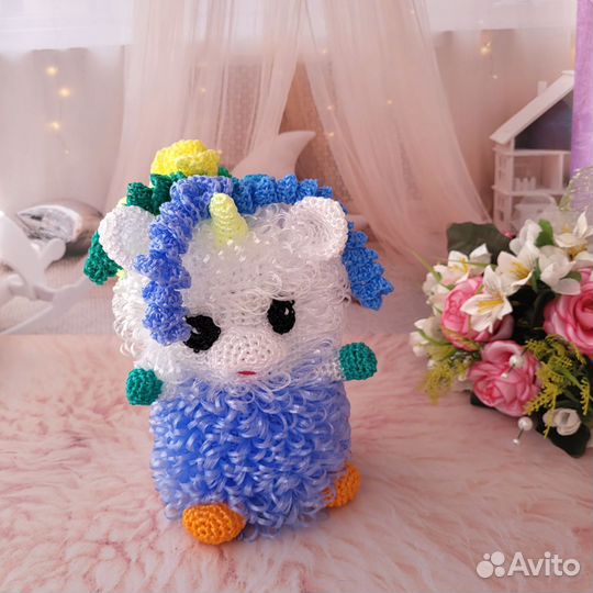 Мочалка ручной работы